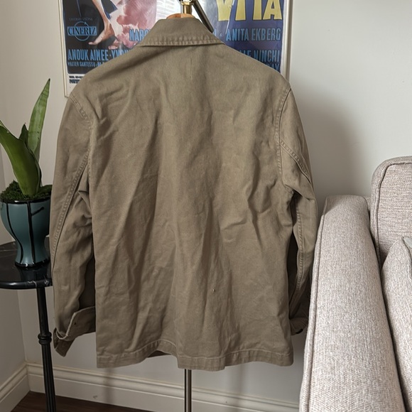 H&M Tan Chore Coat/Jacket Size Medium - Picture 2 of 7